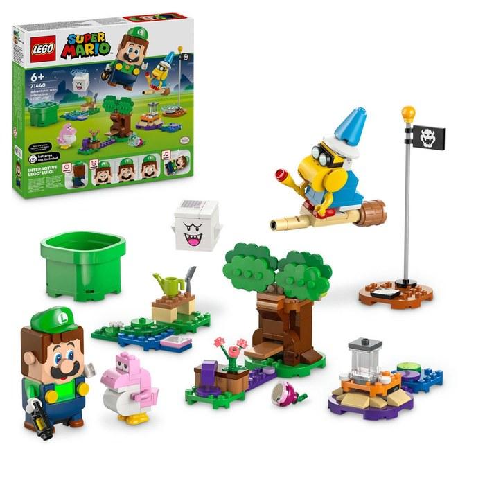 LEGO Super Mario LEGO Luigi Starter Set 71440 (Multicolor, 8cm x 8cm x 12cm)
