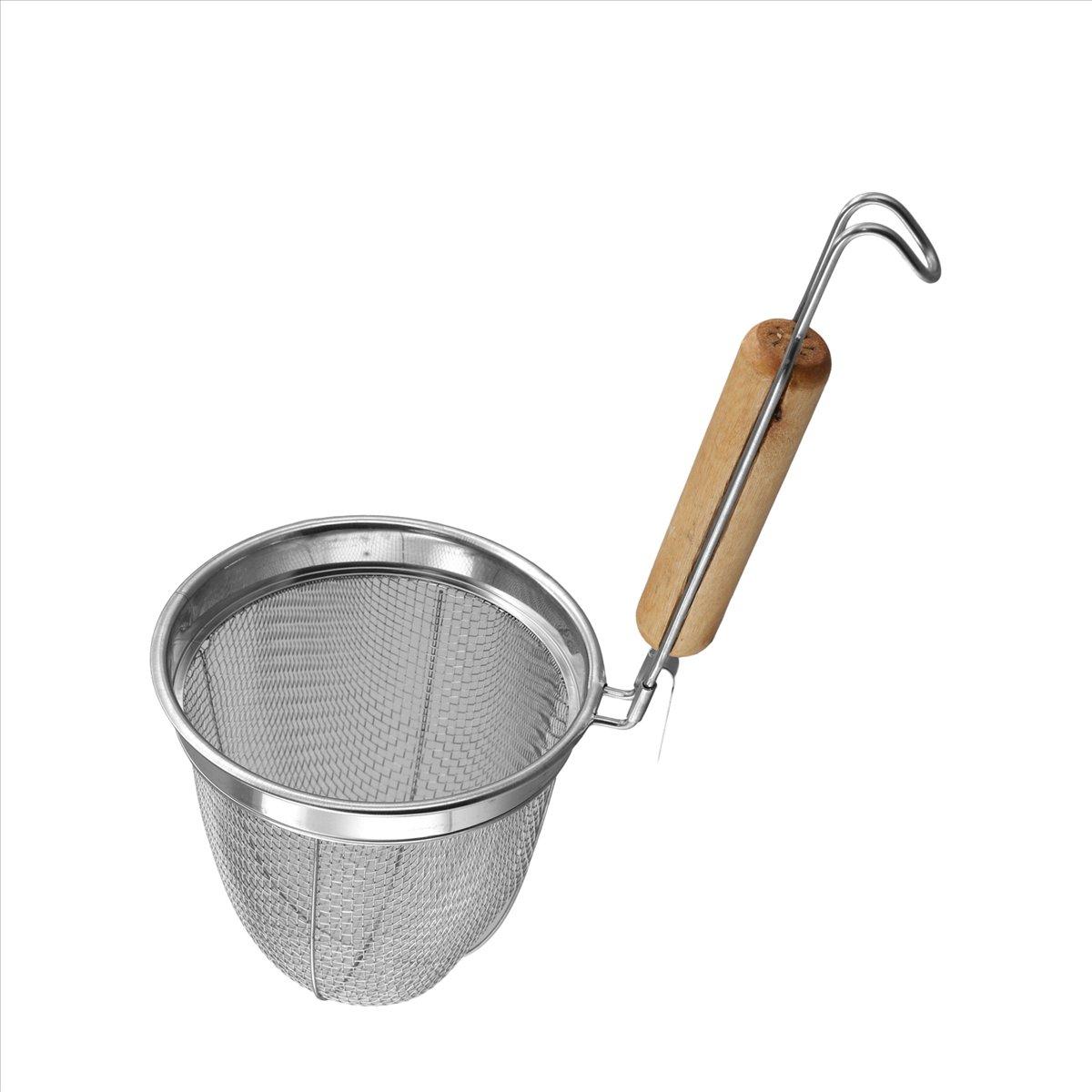 BHBL Noodle Strainer Stainless Steel Noodle Basket Multifunction Serving Basket Kitchen Strainer Drainer Kitchen Utensil China Mainland