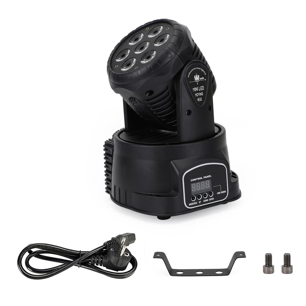 7 x10W Moving Head Stage Light 70W 7 LED RGBW DMX DJ Disco Stage Party Lighting