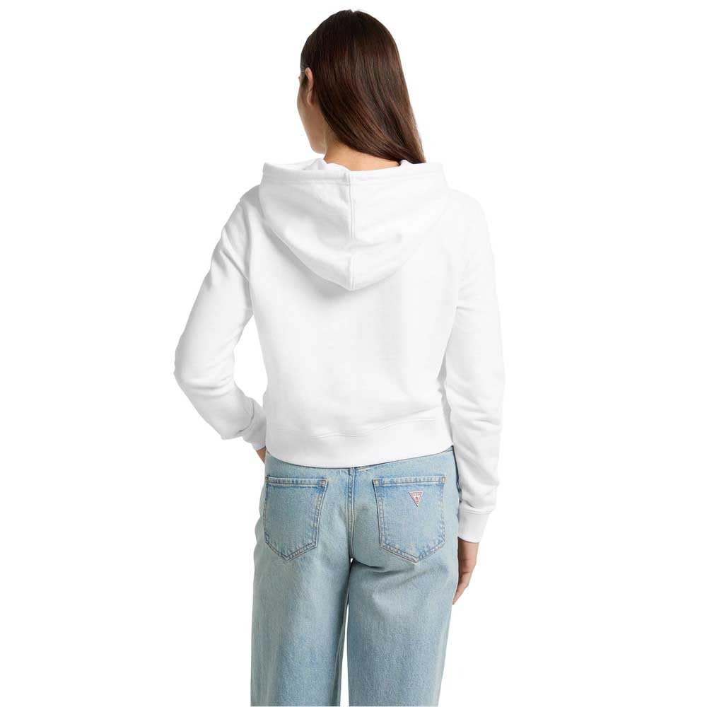 Guess GJ Hooded Cropped Collegiate G011 S Women's Sweatshirt,