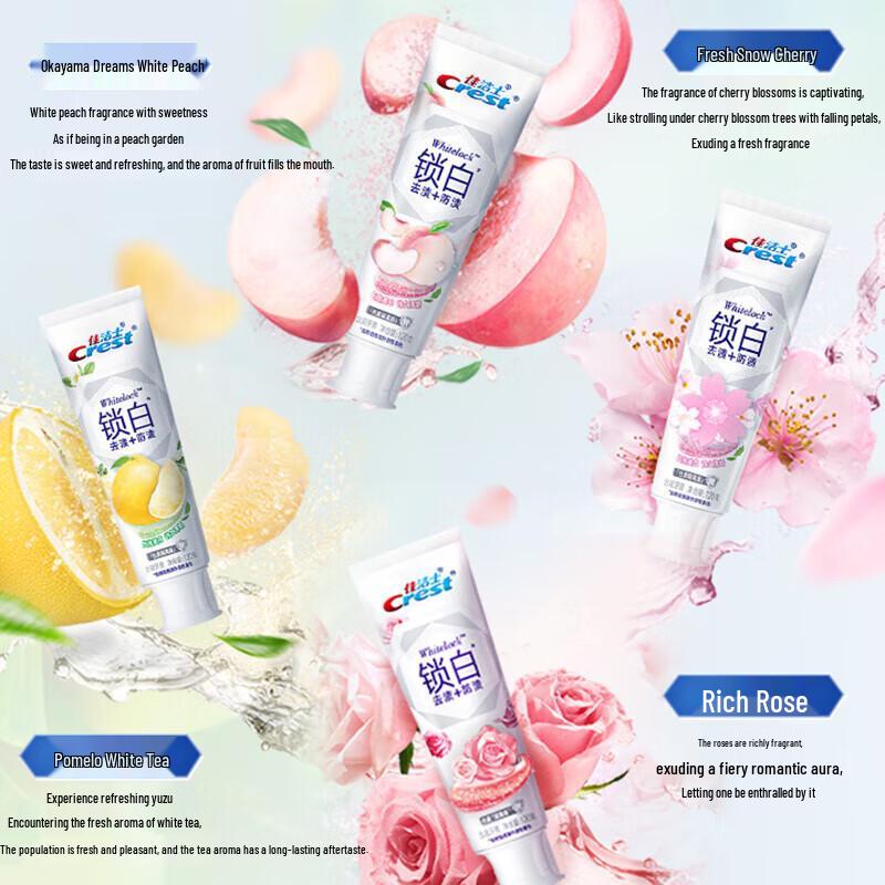 Crest Dual-Flavor Whitening Toothpaste & Toothbrush Set