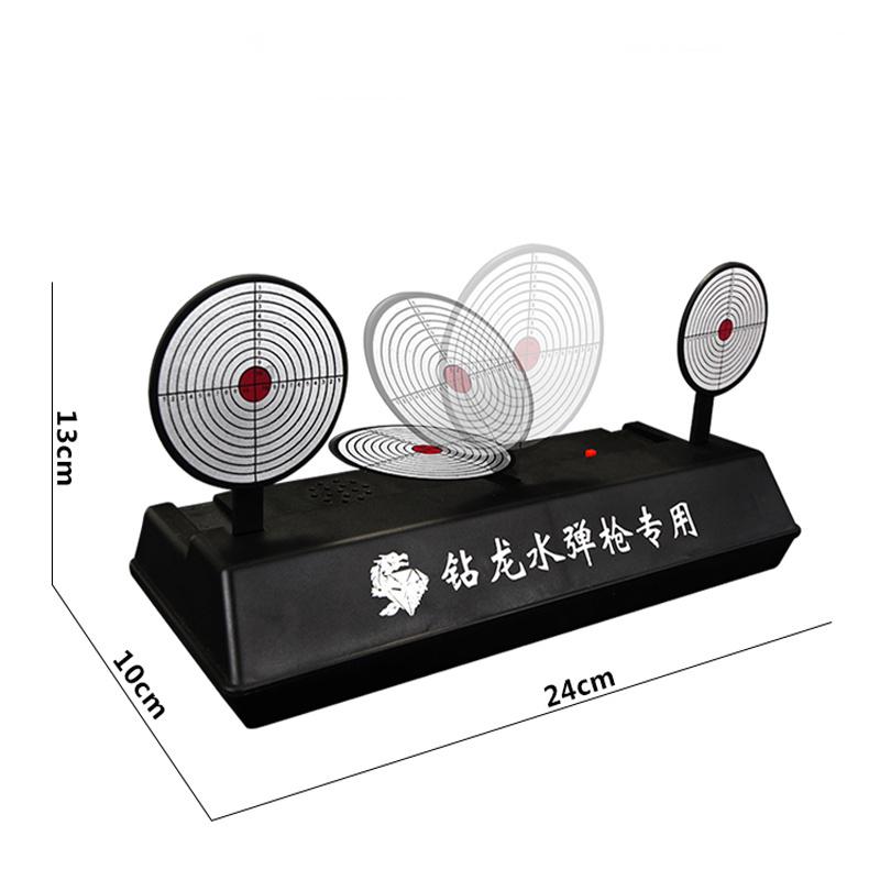 3-Plate Automatic Reset Targets for All Toy Gun Children Gift