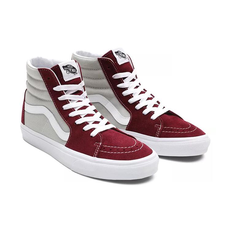 Vans Sk8 Hi Grau Rot VN0A32QG4PR