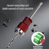 Rapid Ejection Hole Cutter Arbor Adapter With Heavy Duty Metal Construction Suitable For Efficient Drilling Operations