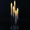 Acrylic Candlestick Holders Transparent Taper Candle Holder Wedding Party Favors Lightweight Decorative Table Centerpieces