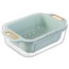 Extendable Over Sink Colander Double Layers Retractable Drainer Basket for Home Kitchen