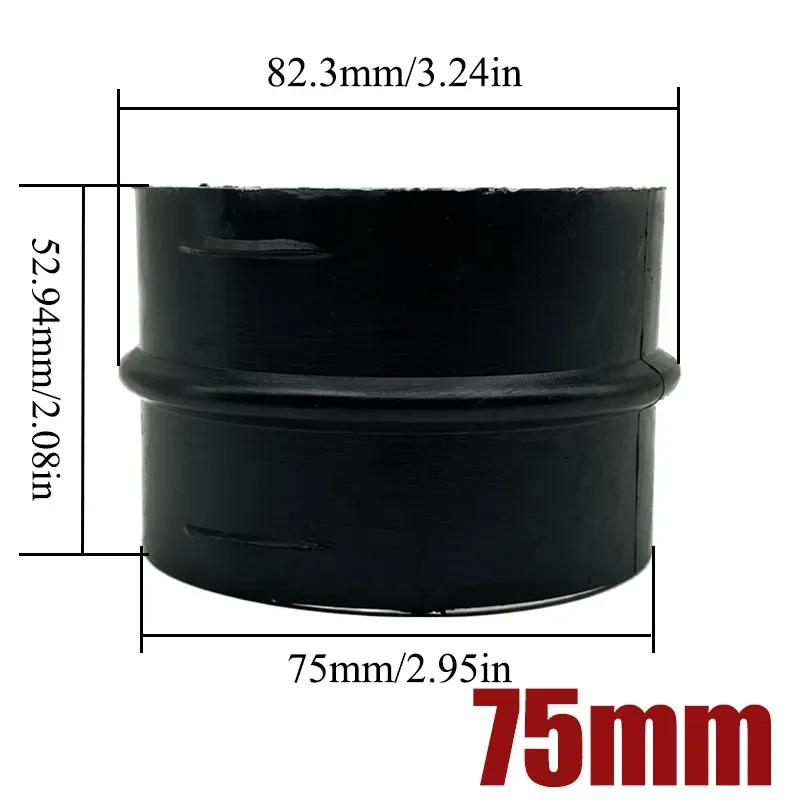 1/2/4/6X 75mm/2.95" Car Truck Heater Ducting Pipe Joiner Air Diesel Heater Reducer Hose Tube Connector For Webasto Eberspacher
