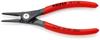 Clește de precizie pentru inele elastice KNIPEX pentru arbori drepți 4911-A1, (SB) 4911-A1