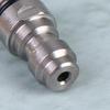 Quick Connect Valve 8mm Male Connector High Pressure Fitting Durable Leakproof Design for Hydraulic Systems