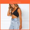 Sommer Damen Ärmelloses Crop Top Mit Hohlmuster Für Streetwear Mode