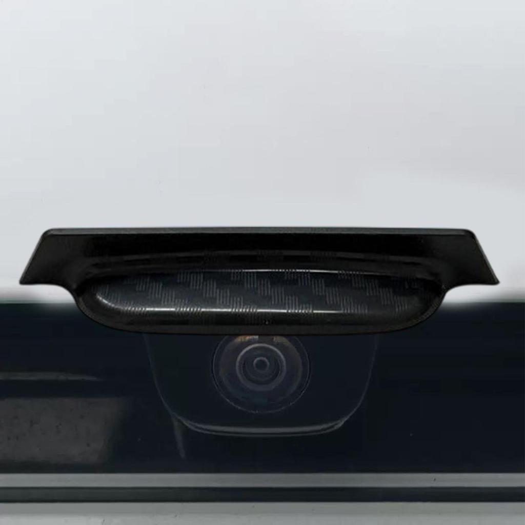 Car Reversing Camera Anti-Rain Cover Rain Shield Shade Trim For Backup Camera 2 Pieces Protective Automotive Exterior