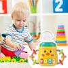 Babyflaschenform Musikalische Leuchtende Lernmaschine Bunte Lustige Muster Spielzeug Geschenk Für Baby Säugling