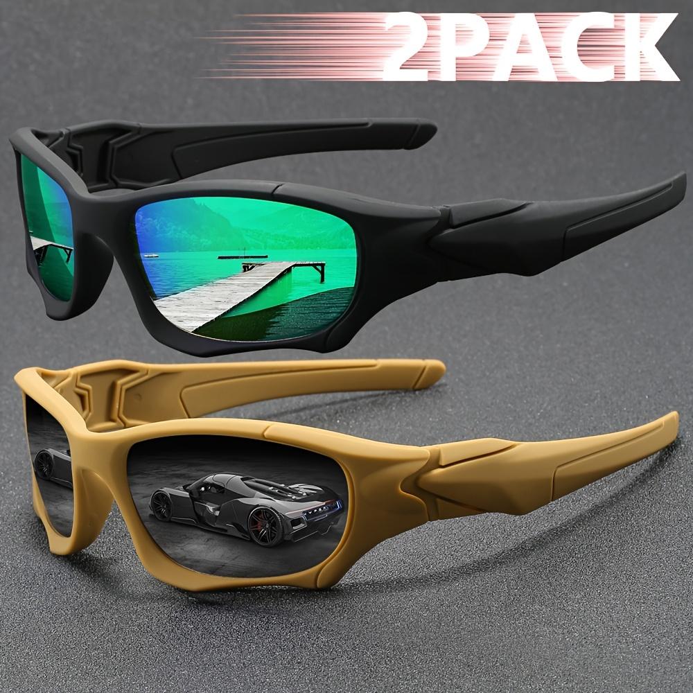Tactical Windproof Fishing Sunglasses Men Women Classic Camouflage Shades with UV Protection for Outdoor Driving Cycling Hiking