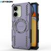 KEYSION Hollow Heat Dissipation Case for Redmi 13C 4G 5G Silicone+PC Magnetic Cooling Shockproof Phone Cover for Xiaomi POCO C65