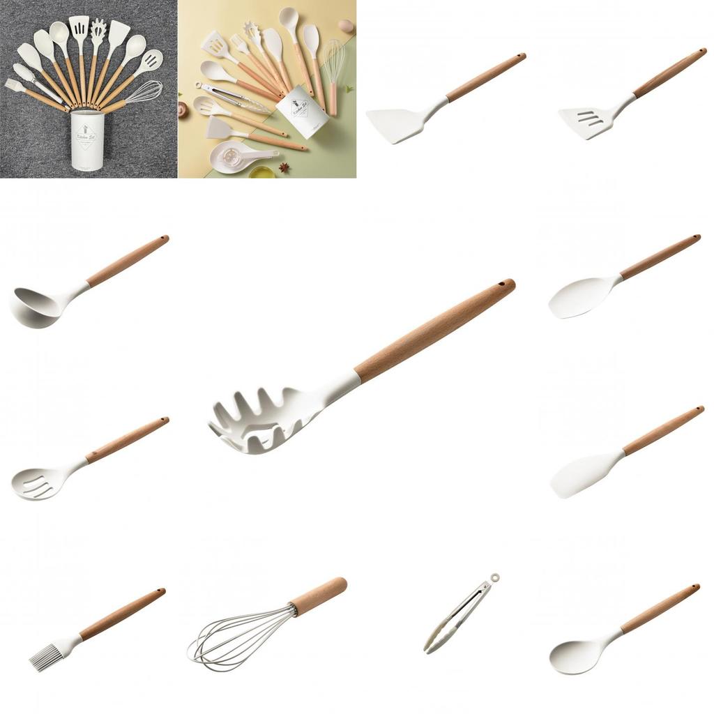 Kitchen Utensil Set Non-stick Pan Cooking Tools Modern Minimalist Style