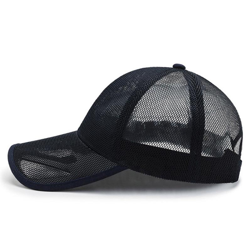 Adult Unisex Baseball Hat Sport Quick Drying Sun Hat Breathable Mesh Hat Outdoor Camping Mountain Climbing Visor Hat