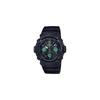 Casio G-Shock Solar Radio Men's Watch Teal and Brown Color Series AWG-M100RC-1AJF Black