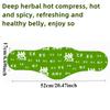Herbal burning belly patch lightweight moxibustion sweating oil cutting lightweight mugwort belly button patch
