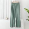 Women's High Waist Korean Style Wide-Leg Modal Pants - Versatile Summer Casual Straight-fit Trousers