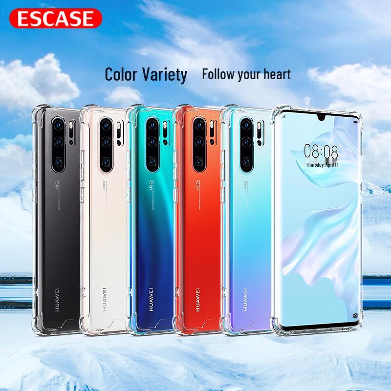 ESCASE Transparente Vergilbungsresistente Schutzhülle für Telefon