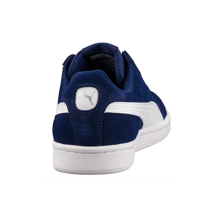 Puma Smash Series Suede Low-Top Sneakers Unisex Sneakers Dark-Blue 361730-20