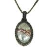 Jasper Macrame Handmade Necklace Gemstone Jewelry Thread 20-36''Ad Pendant