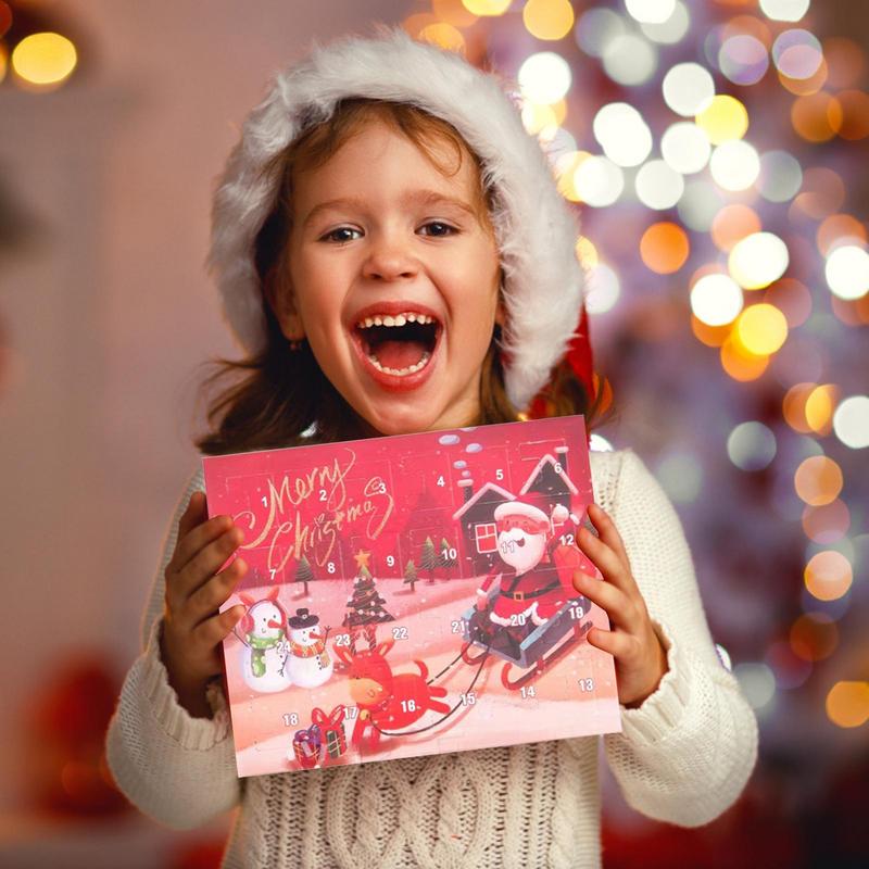 Advent Bracelet 2025 Countdown Calendar Bracelet Making Set Christmas Jewelry Making Kit Bracelet Making Toy For Girls Kids