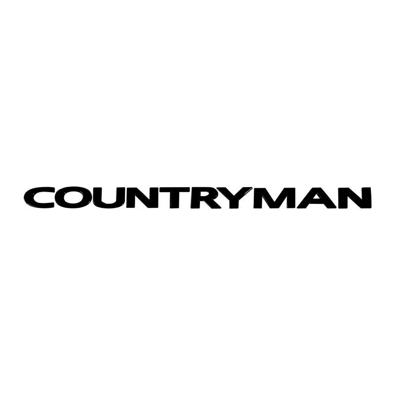 3D ABS High Quality Car Letters Emblem Rear Hood Sticker Tail Trunk Decal For Cooper Countryman Logo R55 R60 F60 CLUBMAN
