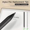 6 Pcs Replacement Tips Compatible With Remarkable Paper Pro Pen, Replacement Nibs Compatible With Remarkable Marker Plus-A91R