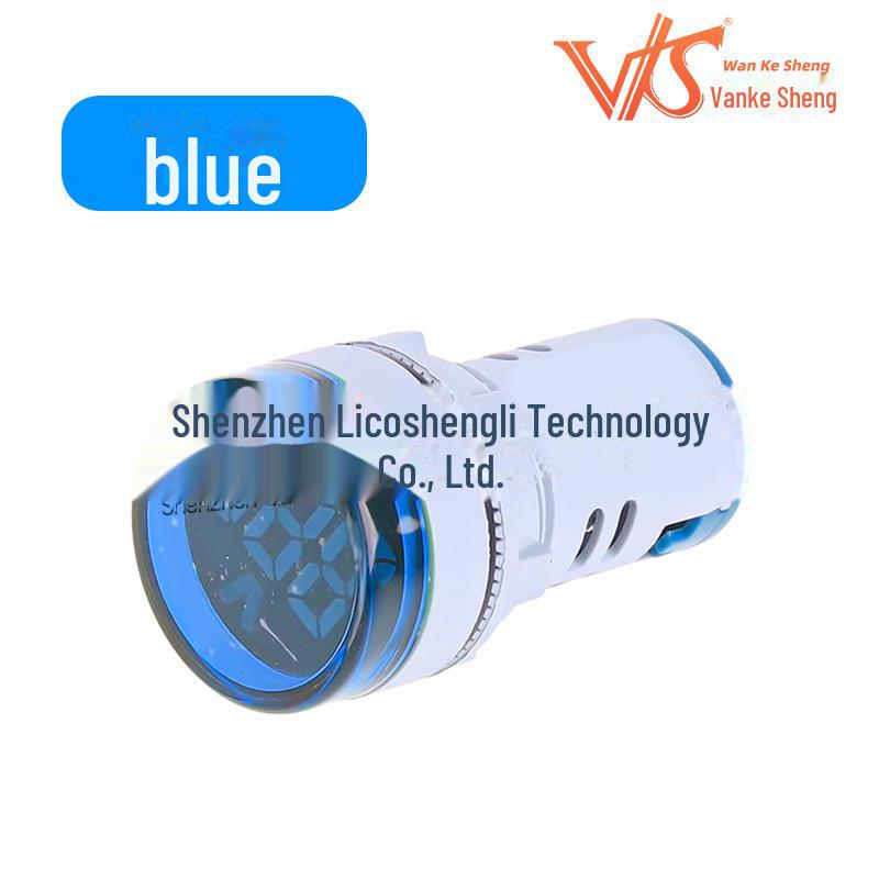 AD16-22DSV Mini Round 22mm LED Digital Voltmeter Light Display