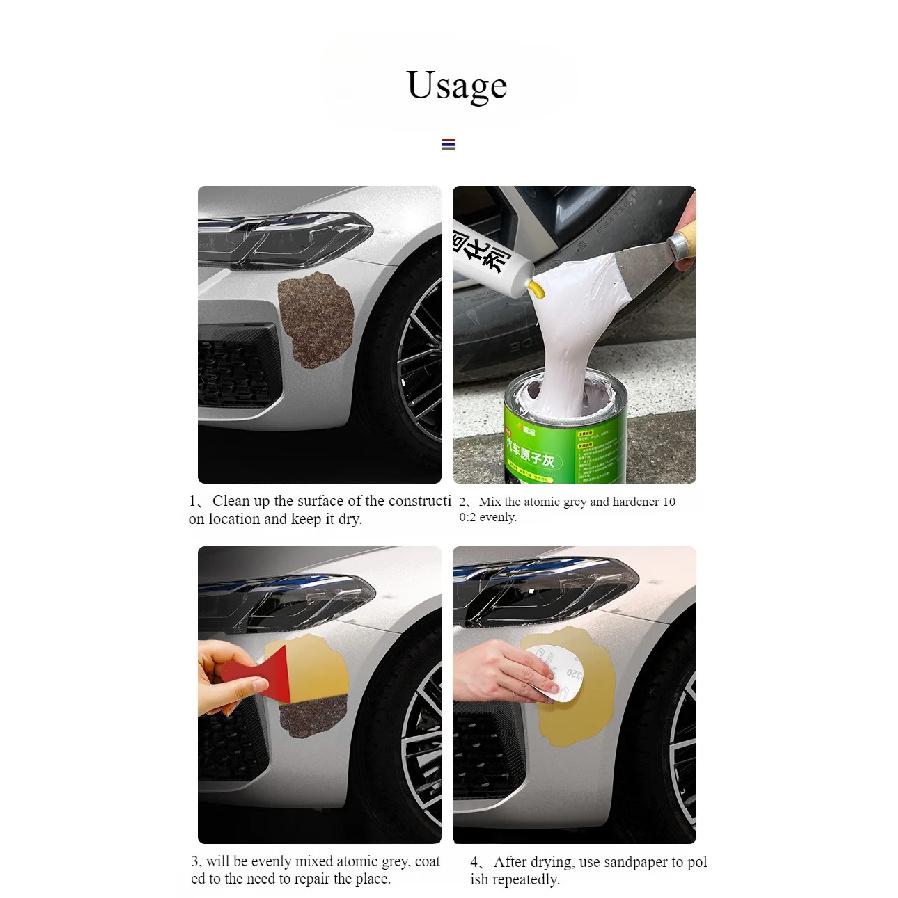 Car Body Putty Scratch Filler Painting Pen Assistant Smooth Vehicle Repair Tools Car Accessories