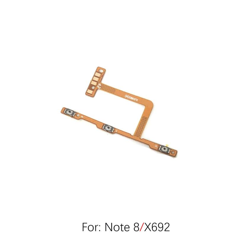 For Infinix Note 7 8 10 Note11 Note12 Note30 X690 X692 X693 X695 X663 Power Button Volume Flex Cable OnOff