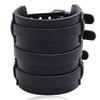 European & American Punk Cowhide Multi-layer Bracelet: Trendy Motorcycle & Bicycle Style