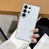 Ice Crystal Magnetic Phone Case For Samsung Galaxy S26 Ultra S25Ultra Shockproof Protective Cover Slim Anti‑Drop Phone Shell