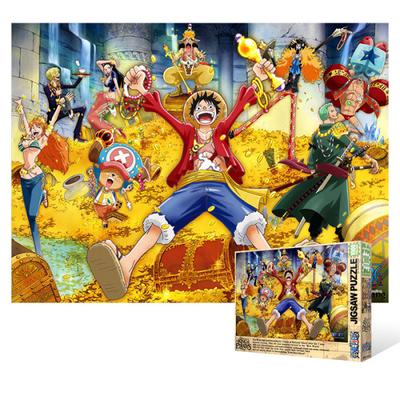 One Piece - Encontrando um Tesouro - Quebra-cabeça de 1000 peças, quebra-cabeça coreano popular