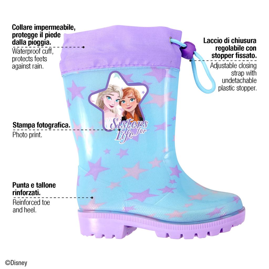 Frozen 2 Wellington Boots [98077] Y.28-29