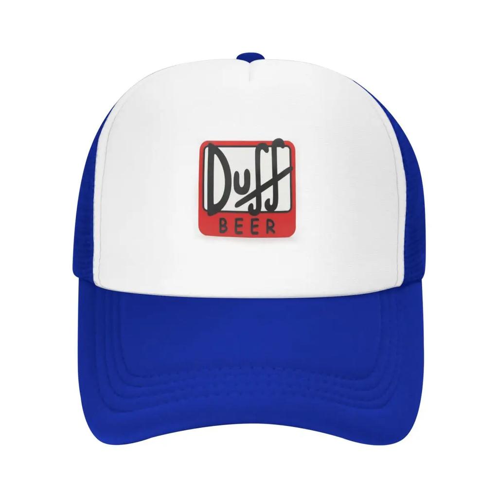 Duff Beer Cap Fashion Casual Mesh Baseball Caps Adjustable Hat Hip Hop Summer Unisex Baseball Hats Polychromatic