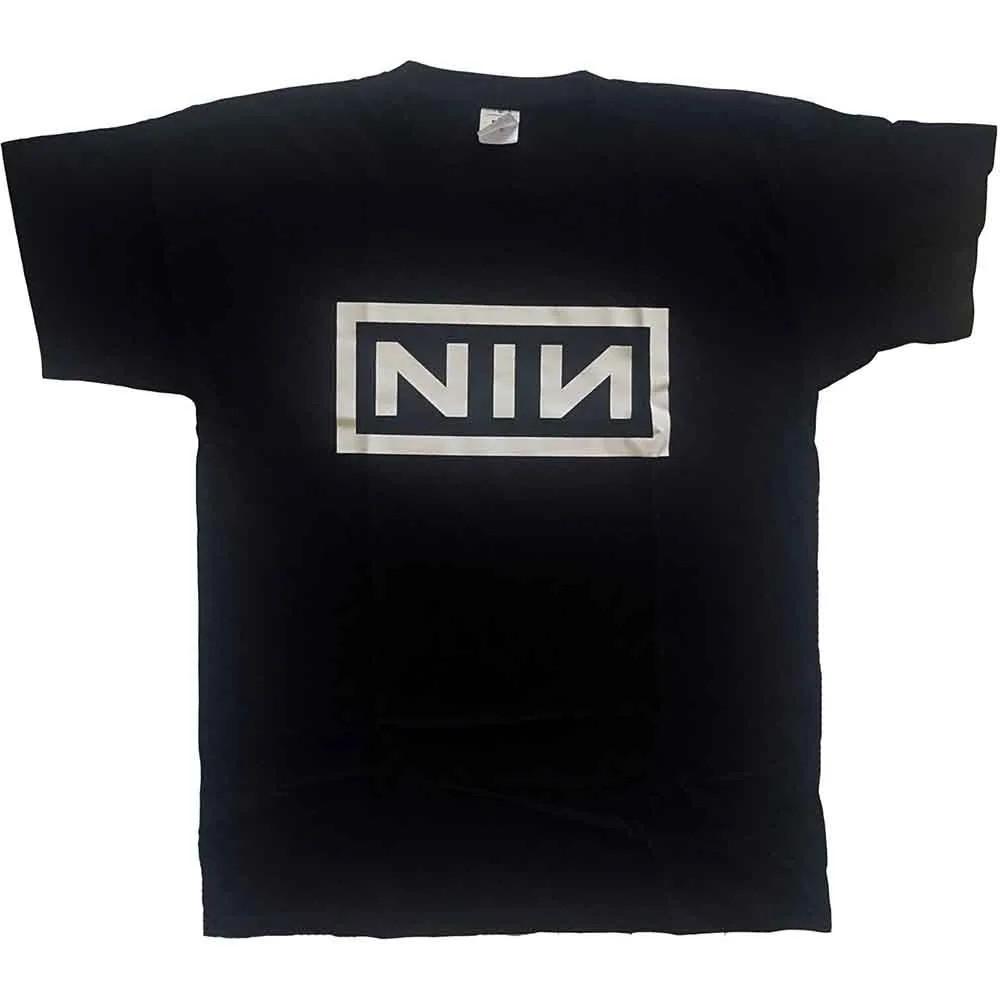 Nine Inch Nails Classic Logo T-Shirt Industrial Rock Band Official Tee Shirt L