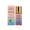 1-3X Organic Golden Castor Oil Roll-On with Rose Quartz | 100% Pure for Skin, Brows & Lashes and Less Mess| Hexane-Free