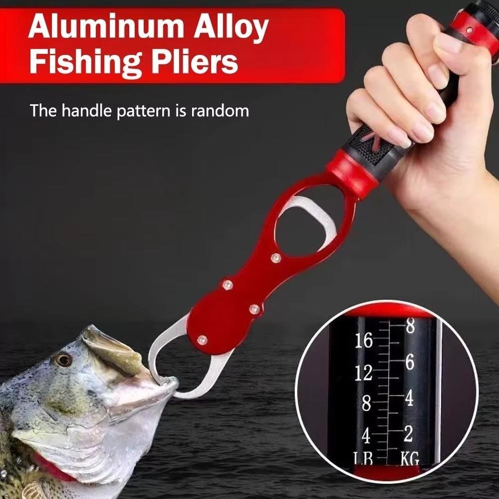 Stainless Steel Jaw Fishing Grip Pliers Aluminum Alloy Fish Controller Tool For Men