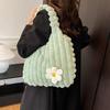 2025 Mori Style Plush Shoulder Bag - Sweet Girl Autumn/Winter Versatile Handheld Bucket Bag