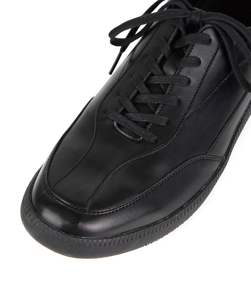 Draw Fit Felix Leather Sneakers [Black]