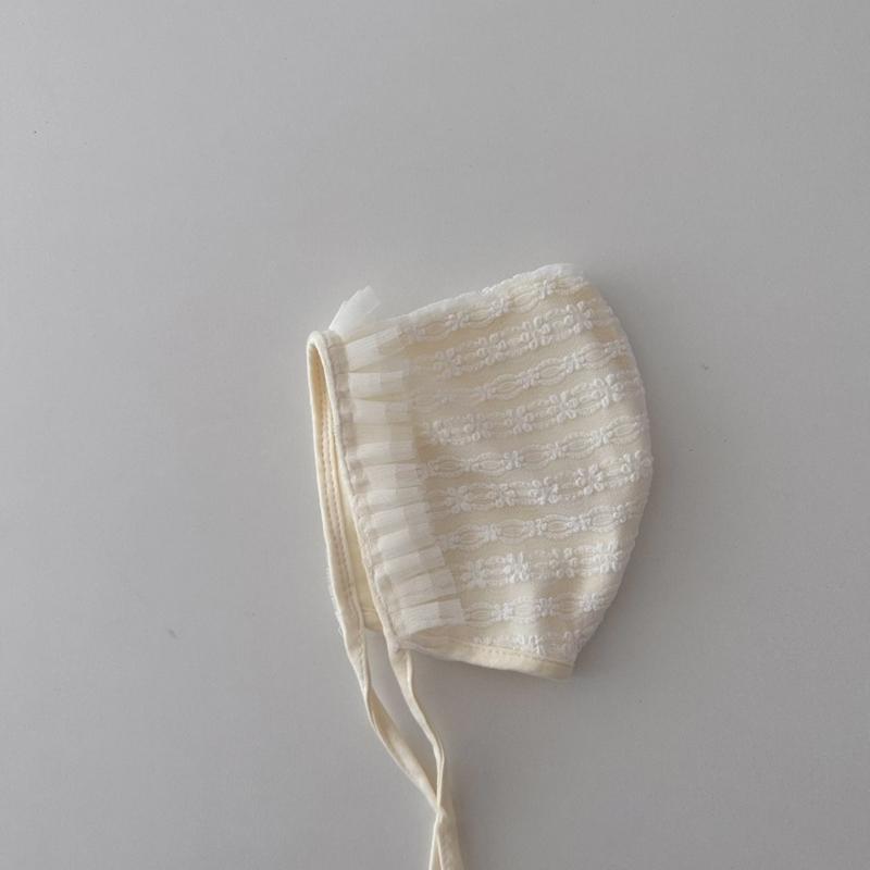 Newborn Outdoor Bonnet Infant Outdoor Photography Lace Bonnet for Travel Camping