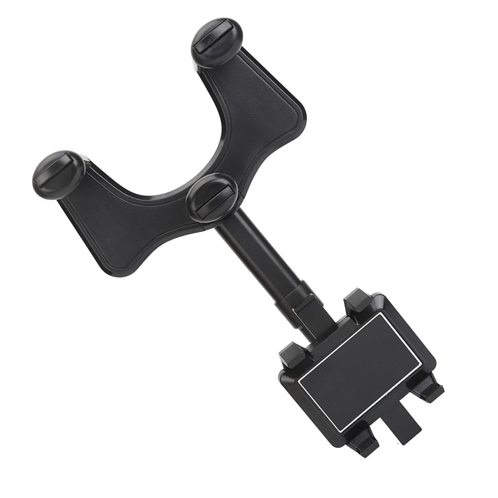 Rearview Mirror Phone Holder 360 Degree Rotating Prevent Shaking Car Mirror Phone Mount for Automobile