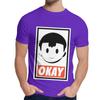 3D Print Okay T Shirt Earthbound Mother Rpg Ness T Shirt Unisex Hipster Natural Cotton T