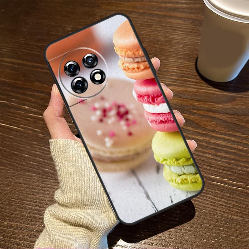 

Dessert ice Cream Macaron Food For OnePlus Nord CE 5 2 3 4 Lite N20 N30 Case For OnePlus 15 R 13 12 11 8T 10T 13T 12R 13R OnePlus Nord CE 2