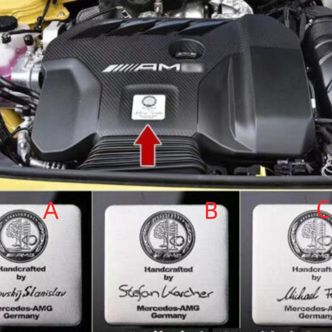 

Эмблема автомобильного двигателя Наклейка с логотипом для класса A C E CLA CLS