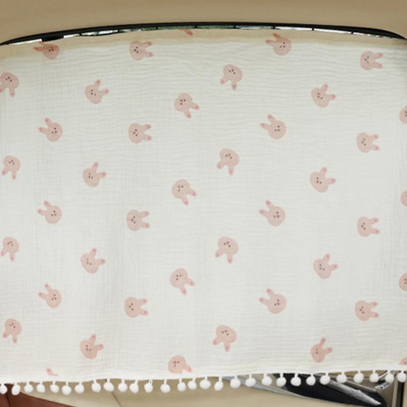 Car Window Shades Light Blocking Auto Window Curtains Heat Insulation Car Sunshade Side Curtains For Sedan Truck SUV Pickup