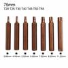 Professional grade 7pcs T20T25 Star Screwdriver Bit for Precision Work