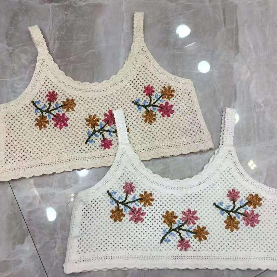 

Женский летний трикотажный жилет с V-образным вырезом: Свободный, шикарный, омолаживающий, универсальный цветочный дизайн One Size